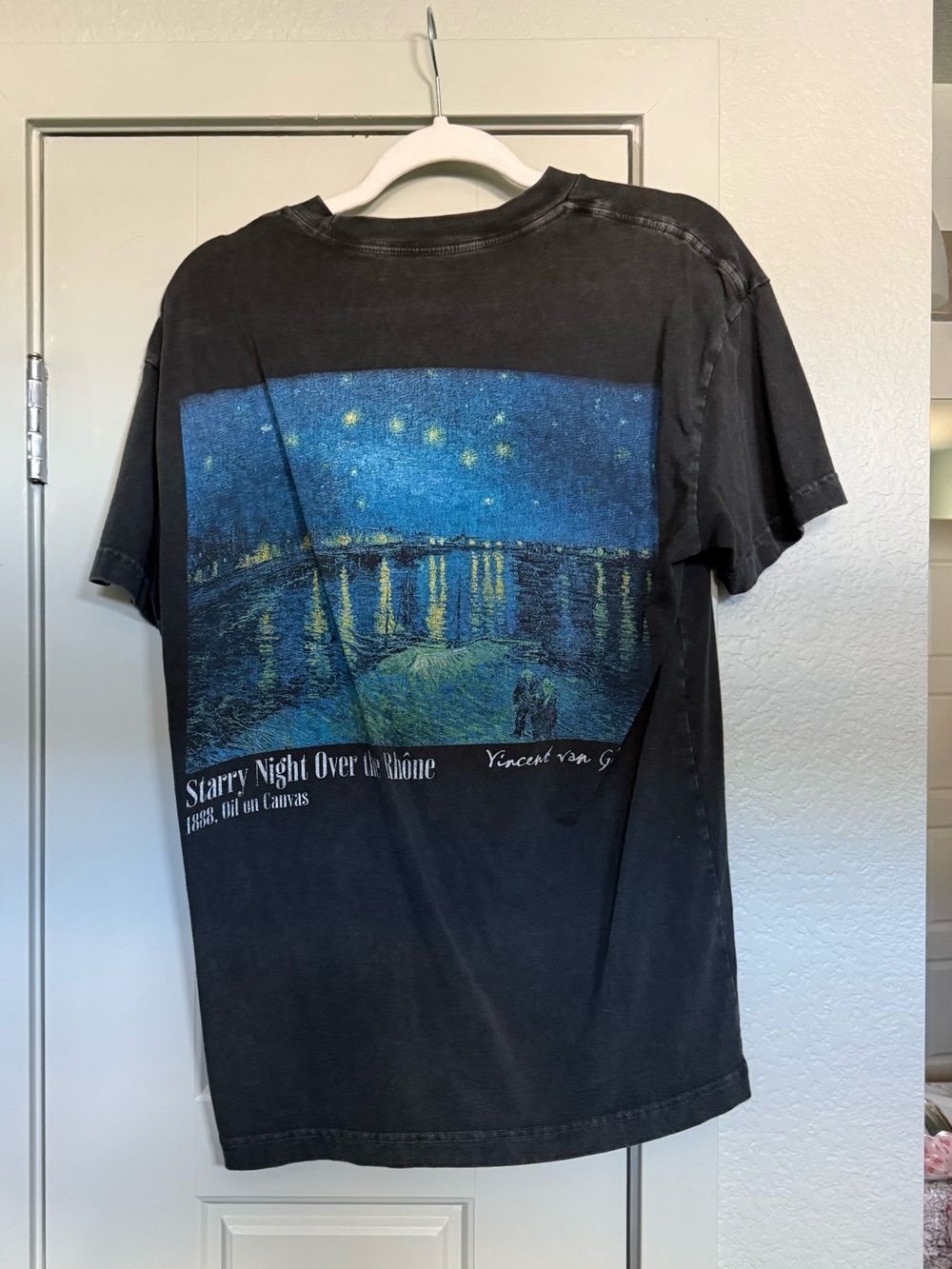 Abercrombie & Fitch Men’s Gray Van Gogh Graphic Tee - Picture 12 of 15